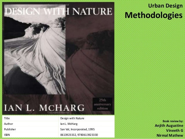 design with nature ian mcharg
